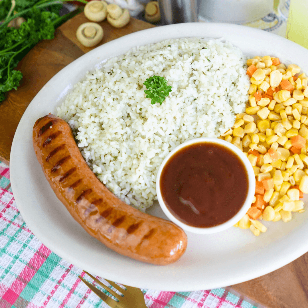 Grilled Bavarian Sausage