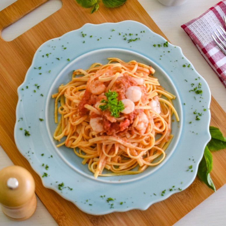 Tomato Basil Shrimp